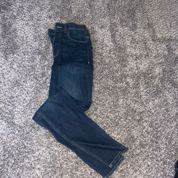 Express high waisted jeans